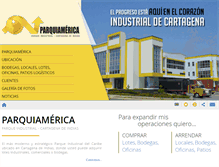 Tablet Screenshot of parquiamerica.net
